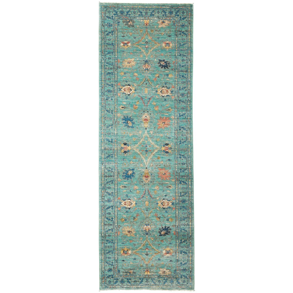 Tappeto Zigler Fine Pakistan grigio 80x242 Tappeto Zigler Fine Pakistan grigio 80x242