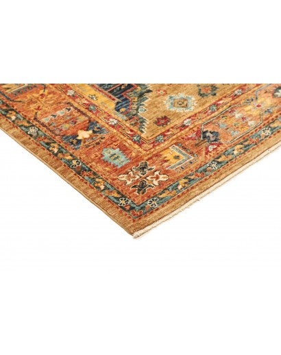 Tappeto Tribal Pakistan marrone grigio 164x239
