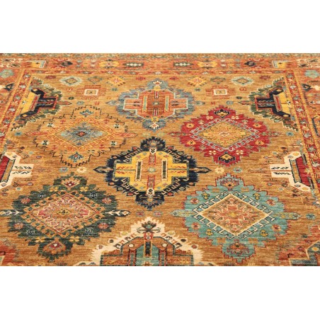 Tappeto Tribal Pakistan marrone grigio 164x239