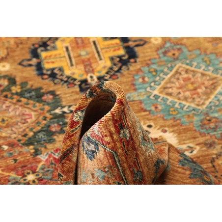 Tappeto Tribal Pakistan marrone grigio 164x239