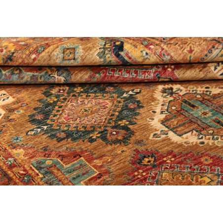 Tappeto Tribal Pakistan marrone grigio 164x239