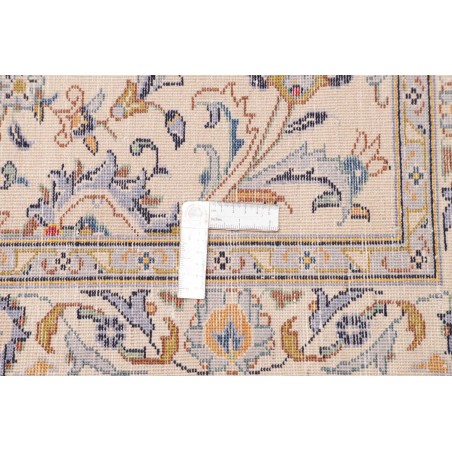 Tappeto Kashan Persia beige grigio 304x410
