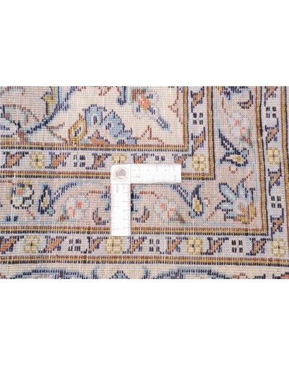 Tappeto Kashan Persia bianco marrone 288x404