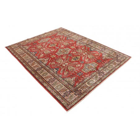 Tappeto Kazak Fine Pakistan marrone rosso 171x220