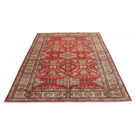 Tappeto Kazak Fine Pakistan marrone rosso 171x220