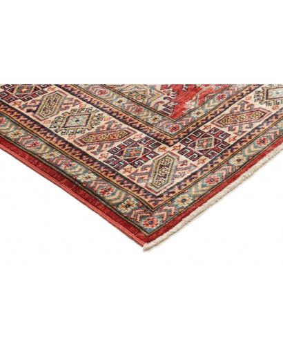 Tappeto Kazak Fine Pakistan marrone rosso 171x220