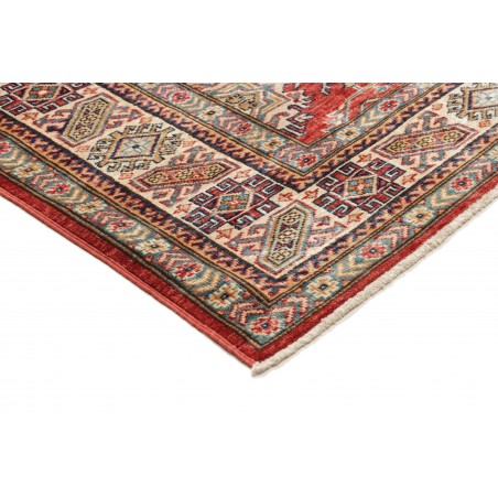 Tappeto Kazak Fine Pakistan marrone rosso 171x220