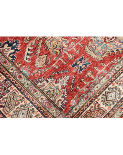 Tappeto Kazak Fine Pakistan marrone rosso 171x220