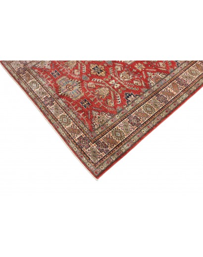 Tappeto Kazak Fine Pakistan marrone rosso 171x220