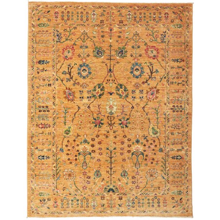 Tappeto Zigler Fine Pakistan arancione grigio 149x195