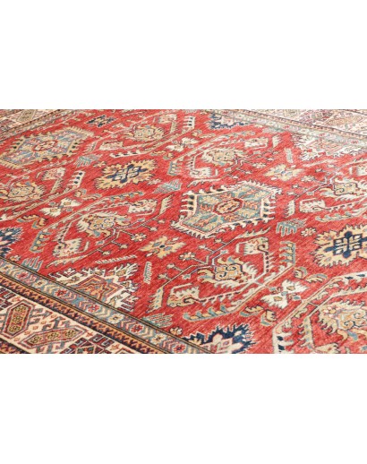 Tappeto Kazak Fine Pakistan marrone rosso 171x220