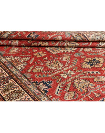 Tappeto Kazak Fine Pakistan marrone rosso 171x220