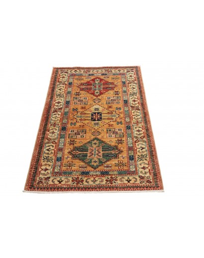 Tappeto Kazak Fine Pakistan marrone grigio 82x121