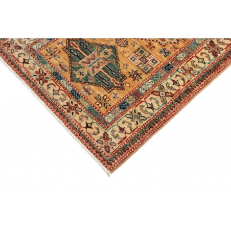 Tappeto Kazak Fine Pakistan marrone grigio 82x121