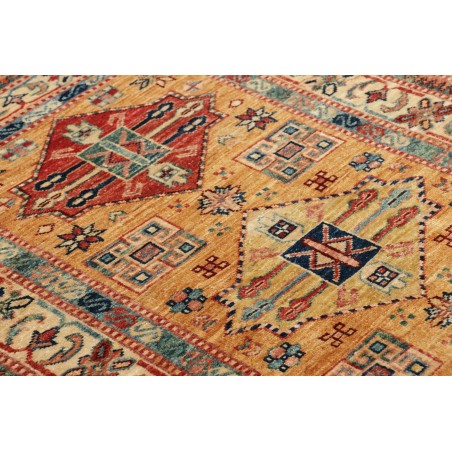 Tappeto Kazak Fine Pakistan marrone grigio 82x121