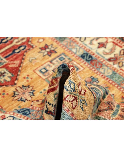 Tappeto Kazak Fine Pakistan marrone grigio 82x121