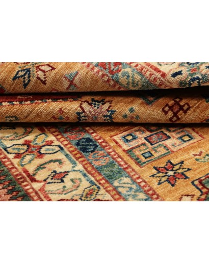 Tappeto Kazak Fine Pakistan marrone grigio 82x121