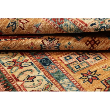 Tappeto Kazak Fine Pakistan marrone grigio 82x121