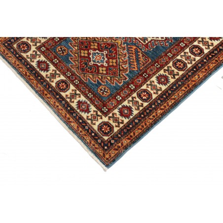 Tappeto Kazak Fine Pakistan marrone giallo 86x123