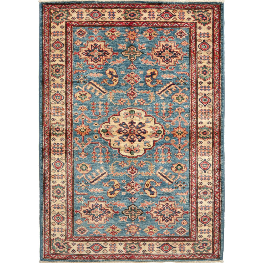 Tappeto Kazak Fine Pakistan marrone grigio 101x147