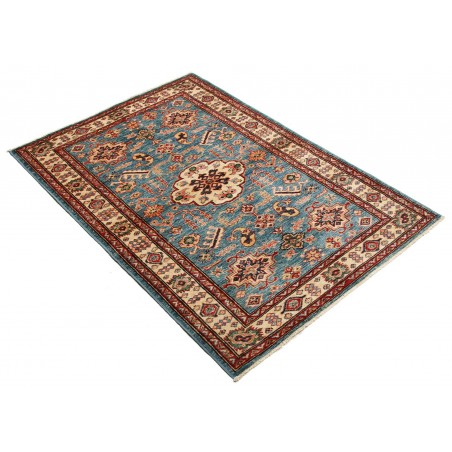 Tappeto Kazak Fine Pakistan marrone grigio 101x147