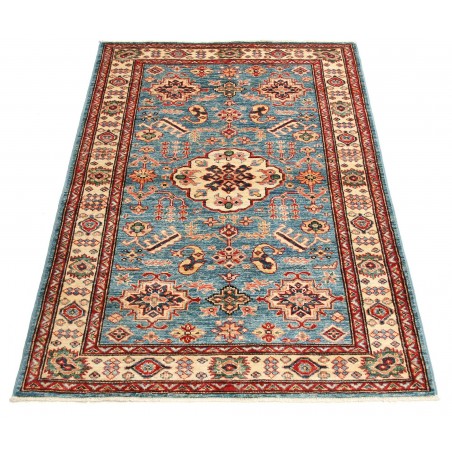 Tappeto Kazak Fine Pakistan marrone grigio 101x147