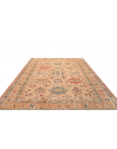 Tappeto Kazak Fine Pakistan marrone grigio 246x299