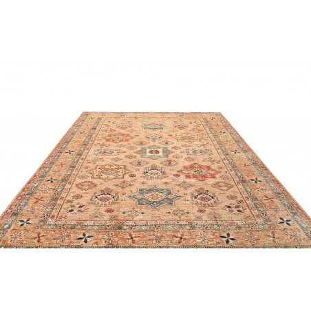 Tappeto Kazak Fine Pakistan marrone grigio 246x299