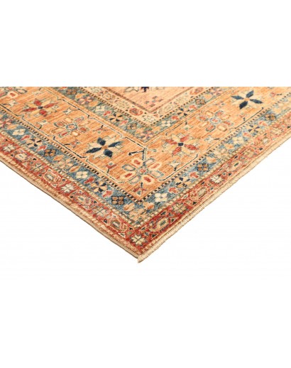 Tappeto Kazak Fine Pakistan marrone grigio 246x299