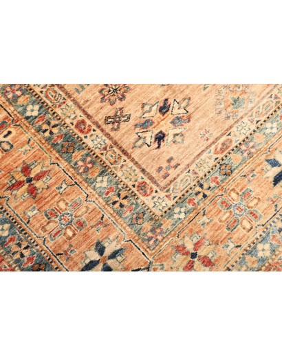 Tappeto Kazak Fine Pakistan marrone grigio 246x299