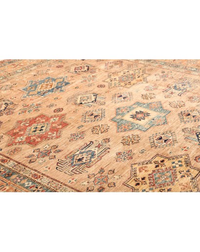 Tappeto Kazak Fine Pakistan marrone grigio 246x299