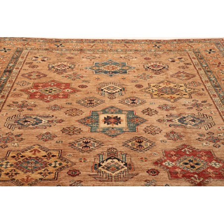 Tappeto Kazak Fine Pakistan marrone grigio 246x299