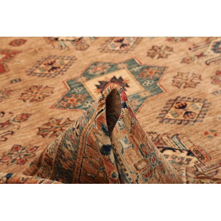 Tappeto Kazak Fine Pakistan marrone grigio 246x299