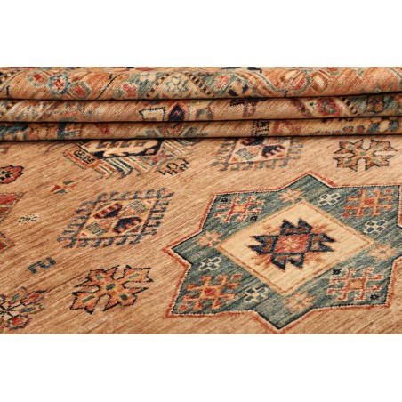 Tappeto Kazak Fine Pakistan marrone grigio 246x299