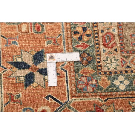 Tappeto Kazak Fine Pakistan marrone grigio 246x299