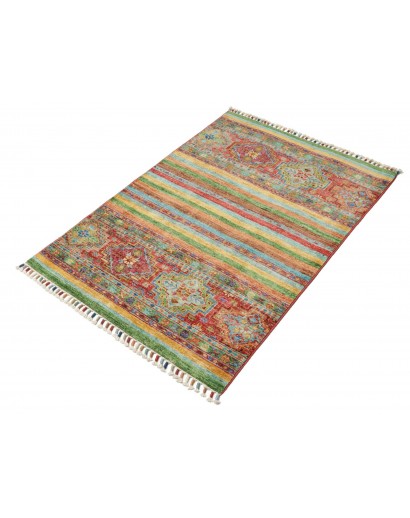 Tappeto Samarkand Pakistan bianco 80x114