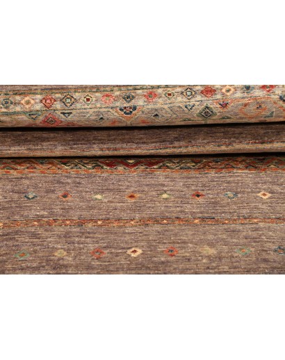 Tappeto Rubin Pakistan marrone grigio 79x299