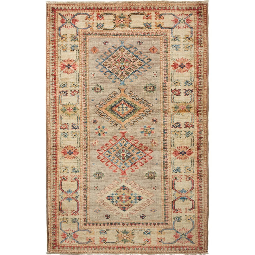 Tappeto Kazak Fine Pakistan marrone 82x127