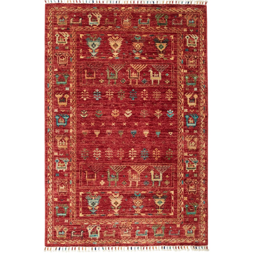 Tappeto Rubin Pakistan marrone 101x151 Tappeto Rubin Pakistan marrone 101x151