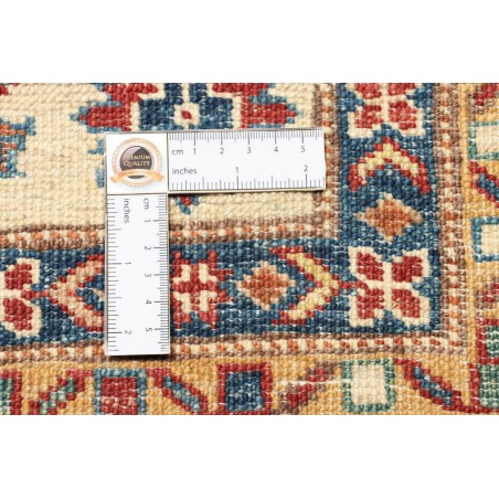 Tappeto Kazak Fine Pakistan bianco grigio 95x157