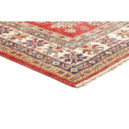 Tappeto Kazak Fine Pakistan marrone azzurro 153x207