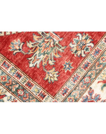 Tappeto Kazak Fine Pakistan marrone azzurro 153x207