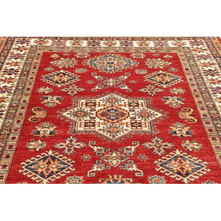 Tappeto Kazak Fine Pakistan marrone azzurro 153x207