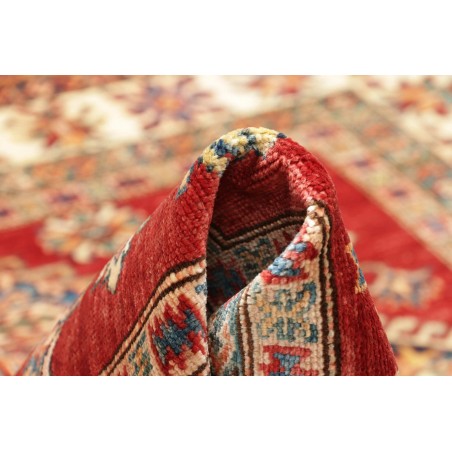 Tappeto Kazak Fine Pakistan marrone azzurro 153x207