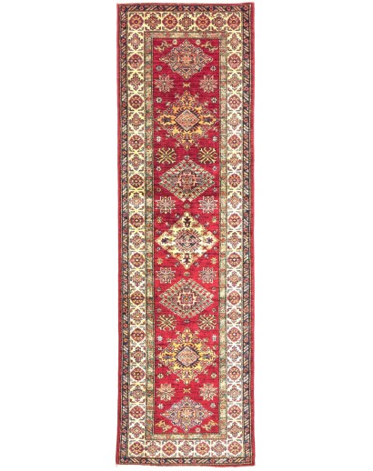 Tappeto Kazak Fine Pakistan marrone grigio 75x246