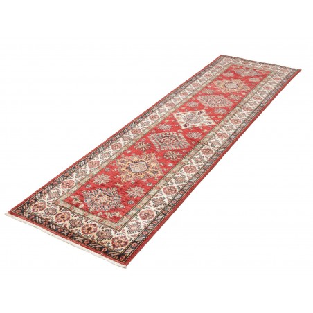 Tappeto Kazak Fine Pakistan marrone grigio 75x246