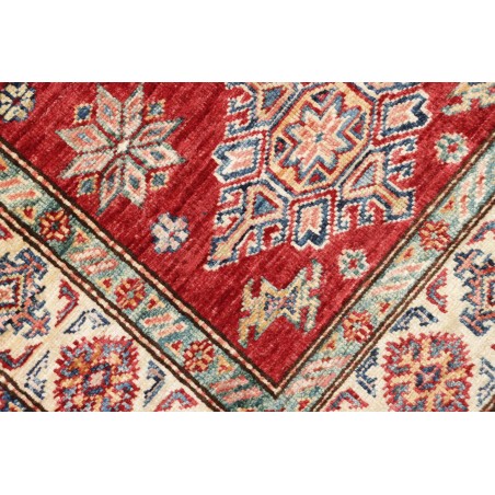 Tappeto Kazak Fine Pakistan marrone grigio 75x246