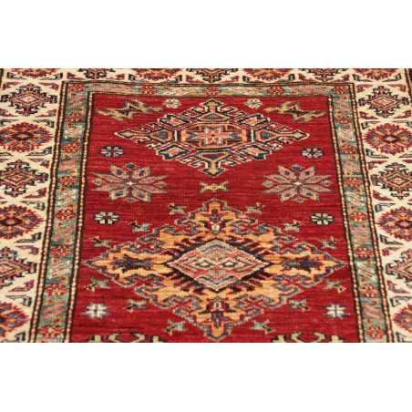 Tappeto Kazak Fine Pakistan marrone grigio 75x246