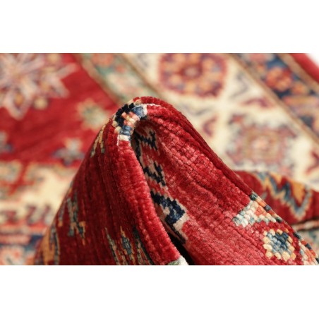 Tappeto Kazak Fine Pakistan marrone grigio 75x246