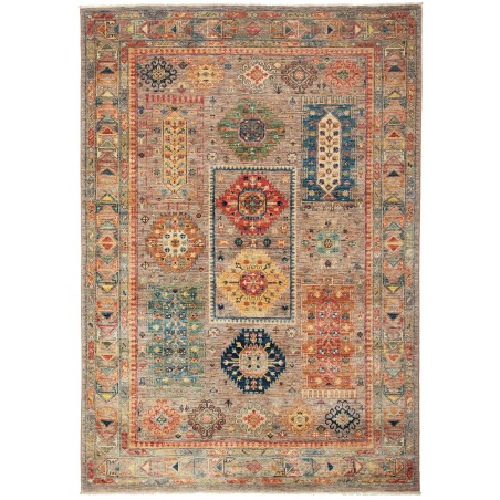 Tappeto Tribal Pakistan marrone 146x209